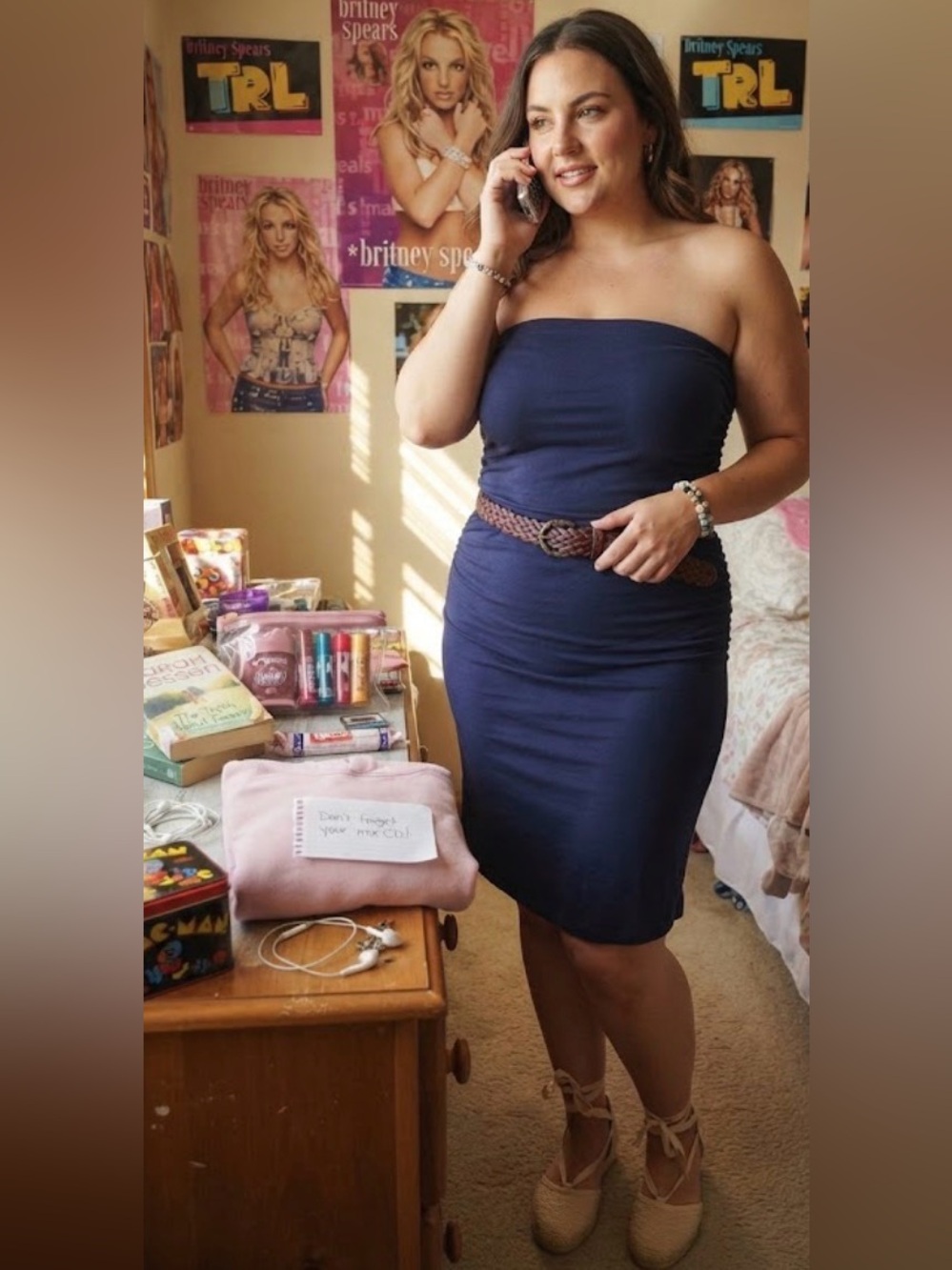 Torrid | Strapless Navy Tube Dress |  Size 1 (14/16 Plus Sized) | Y2K Vibes